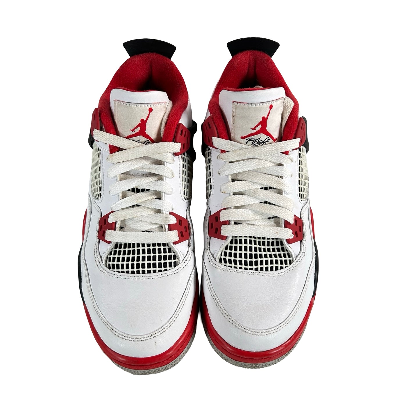 408452 160 Jordan 4 Retro Fire Red (2020) (GS) [USED] - 6 Y (Used) (No Insoles)
