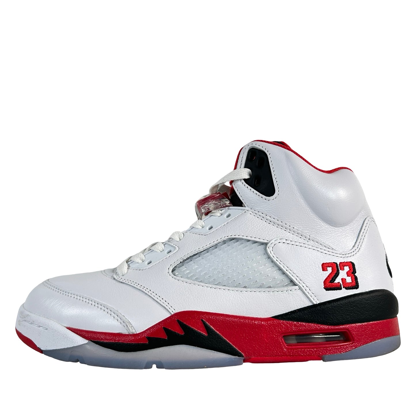HQ7978 101 Jordan 5 Retro Fire Red Black Tongue (2025) [USED] - 8.5 M (Used2)