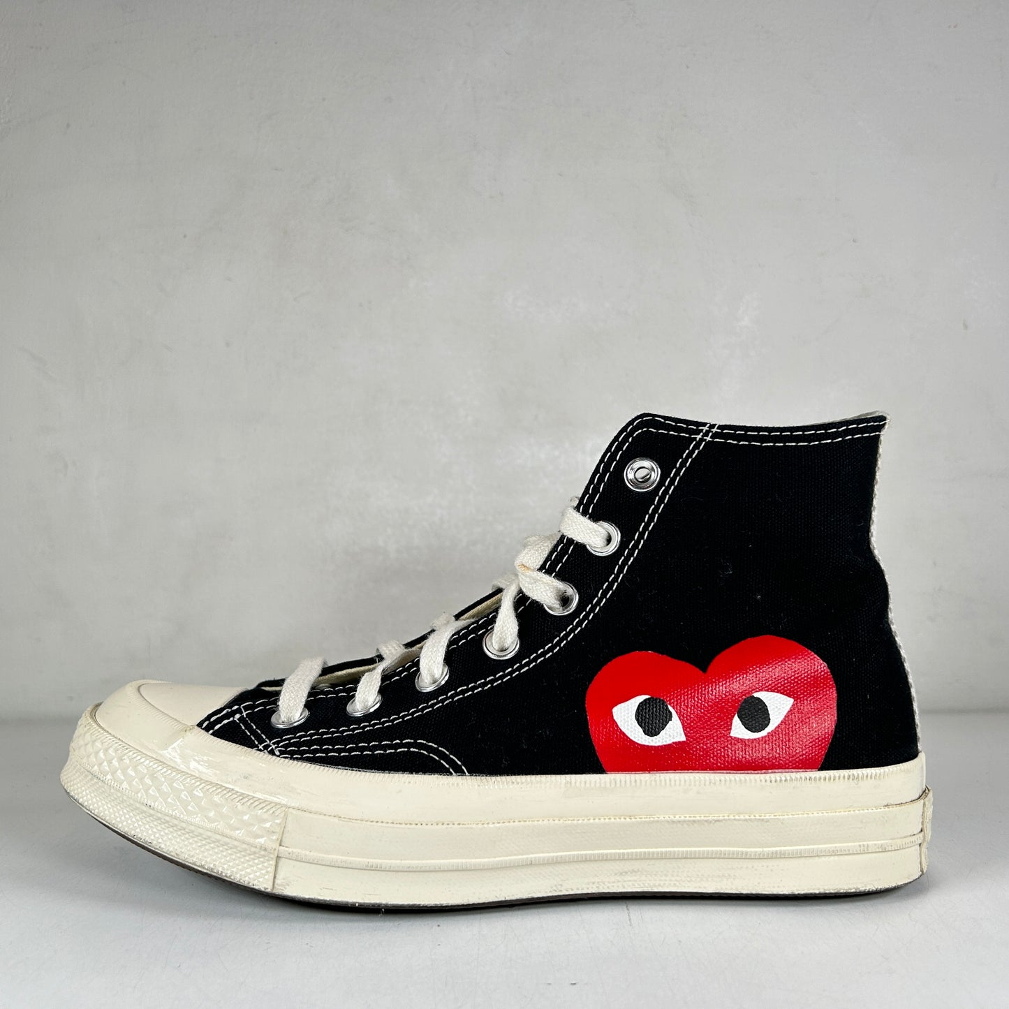 150204C Converse Chuck Taylor All Star 70 Hi CDG Black [USED] - 5.5 M (Used)