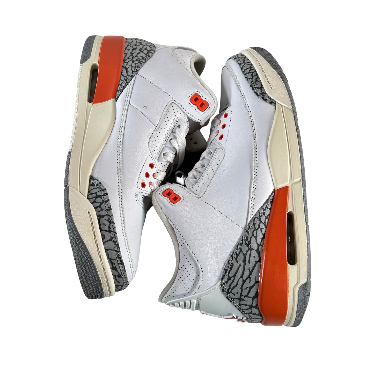 CK9246 121 Jordan 3 Retro Georgia Peach (Women's) [USED] - 11 W (Used)
