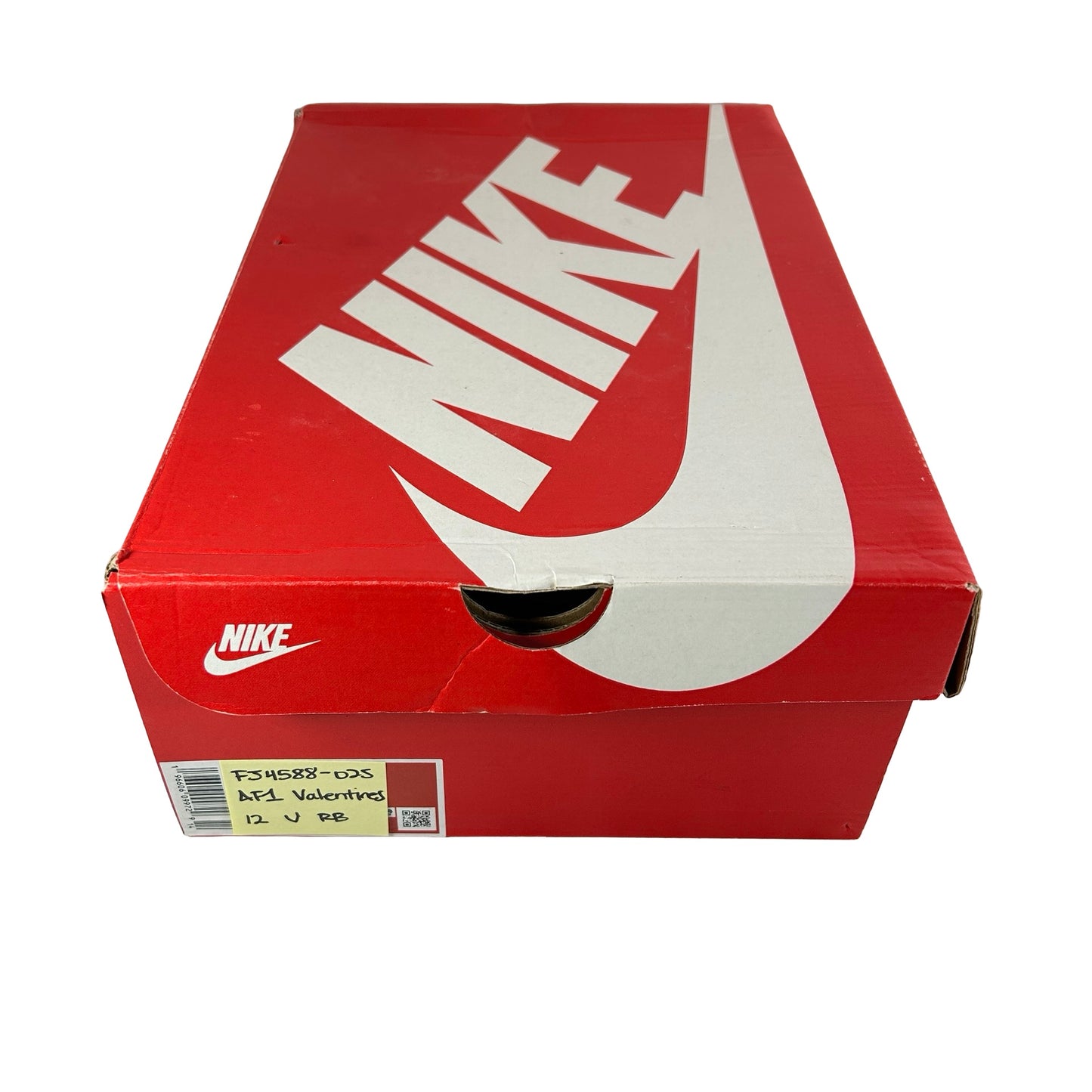 DD7117 100 Nike Air Force 1 Low Valentine's Day (2021) [USED] - 12 M (Used) (Replace Box)