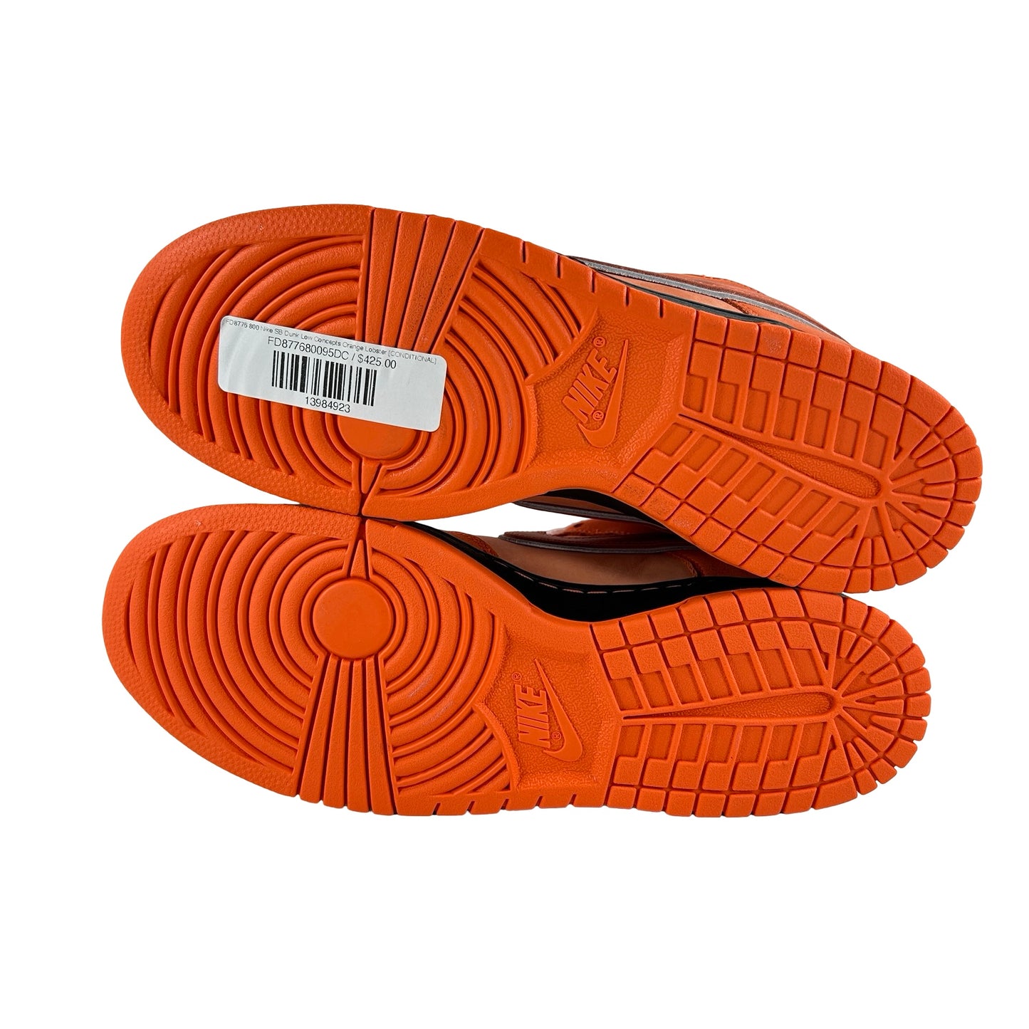 FD8776 800 Nike SB Dunk Low Concepts Naranja Langosta