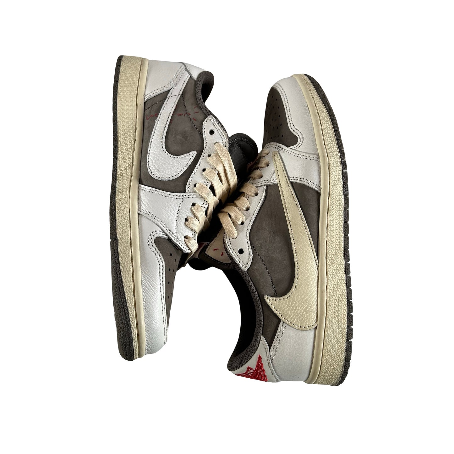 DM7866 162 Jordan 1 Retro Low OG SP Travis Scott Reverse Mocha [USED] - 7 M (Used)