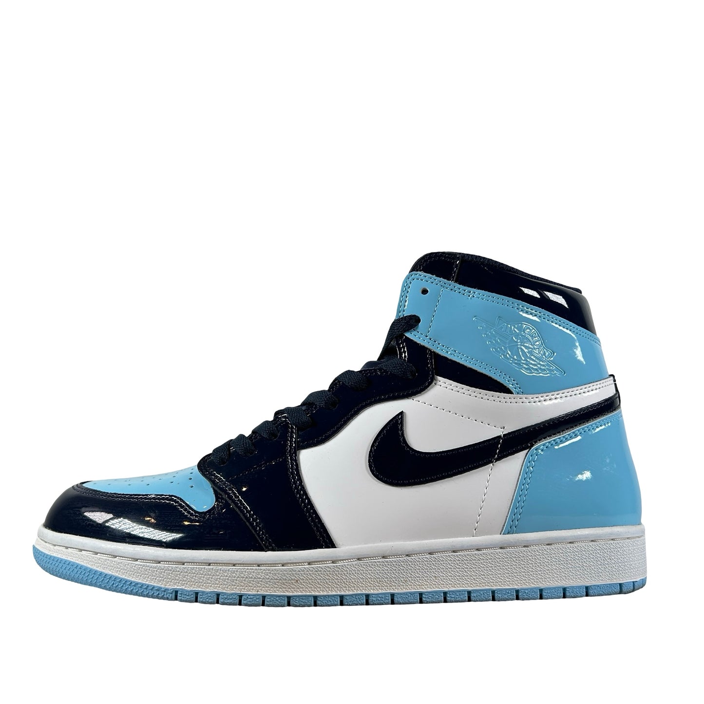 CD0461 401 Jordan 1 Retro High UNC Patent (Women's) [USED] - 12 W (Used)