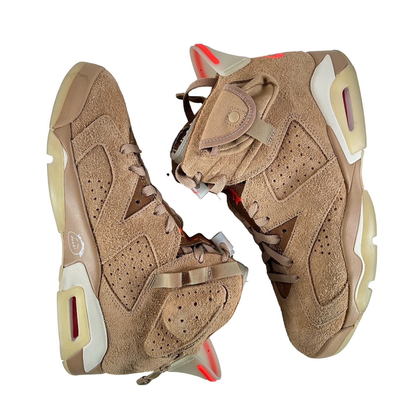 DH0690 200 Jordan 6 Retro Travis Scott British Khaki [USED] - 8.5 M (Used4)
