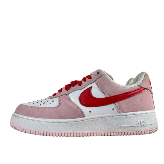 DD3384 600 Nike Air Force 1 Low '07 QS Valentine's Day Love Letter [USED] - 7.5 M (Used)
