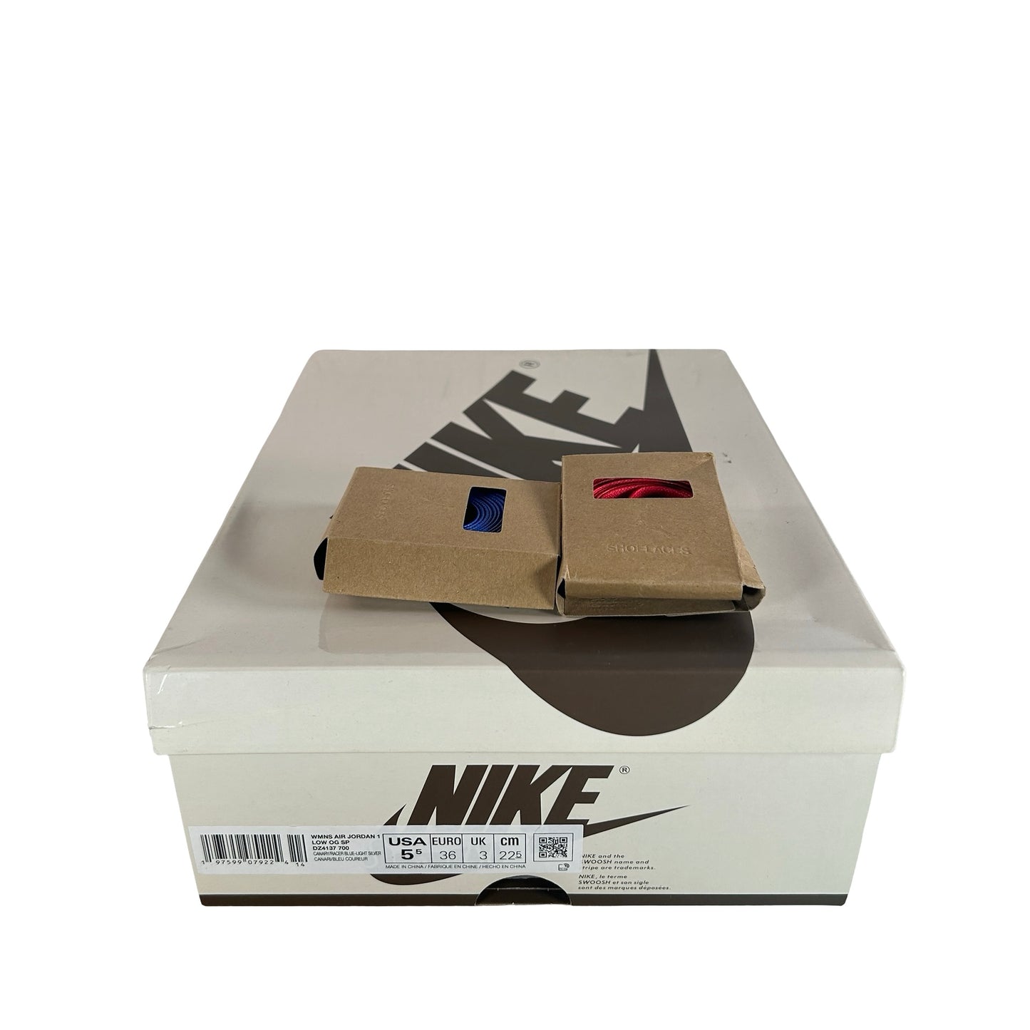 DZ4137 700 Jordan 1 Retro Low OG SP Travis Scott Canary (Women's) [USED] - 5.5 W (Used)