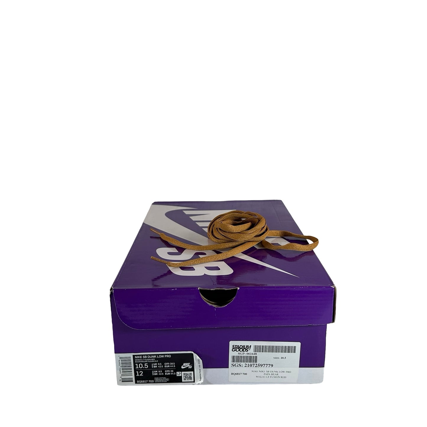 BQ6817 700 Nike SB Dunk Low Reverse Papa Bear [USED] - 10.5 M (Used)