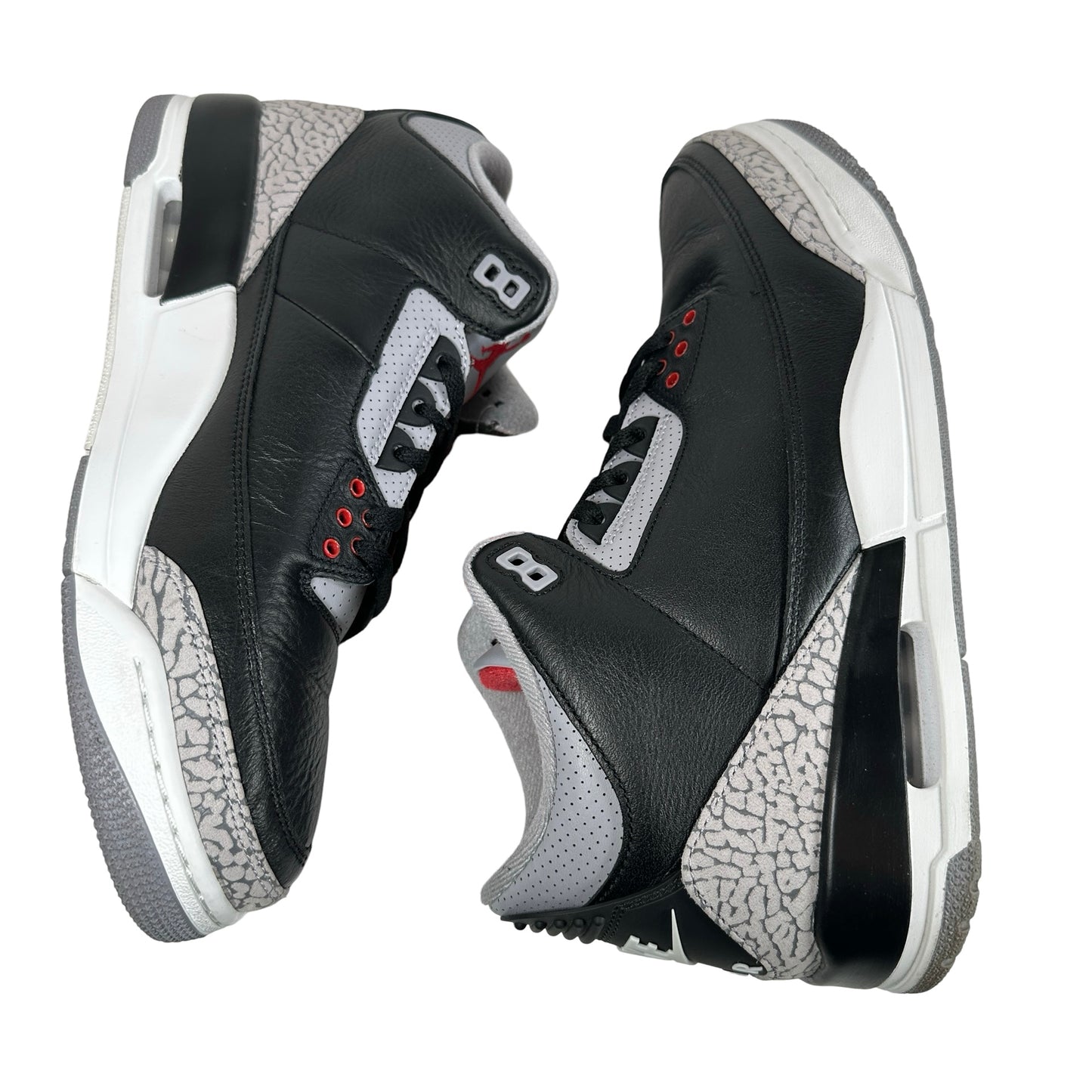 DN3707 010 Jordan 3 Retro Black Cement Reimagined (2024) [USED] - 11 M (Used)