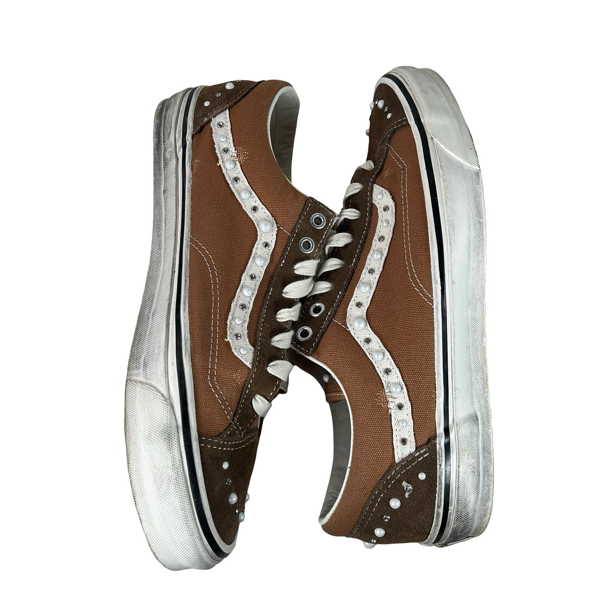 VN000E8VFST Vans LX Old Skool 36 Pearlized Pack Vintage Cocoa Brown [USED] - 13 M (Used2)