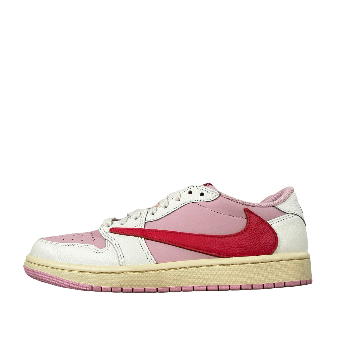 IQ7604 101 Jordan 1 Retro Low OG SP Travis Scott Sail Tropical Pink [USED] - 9 M (Used5)