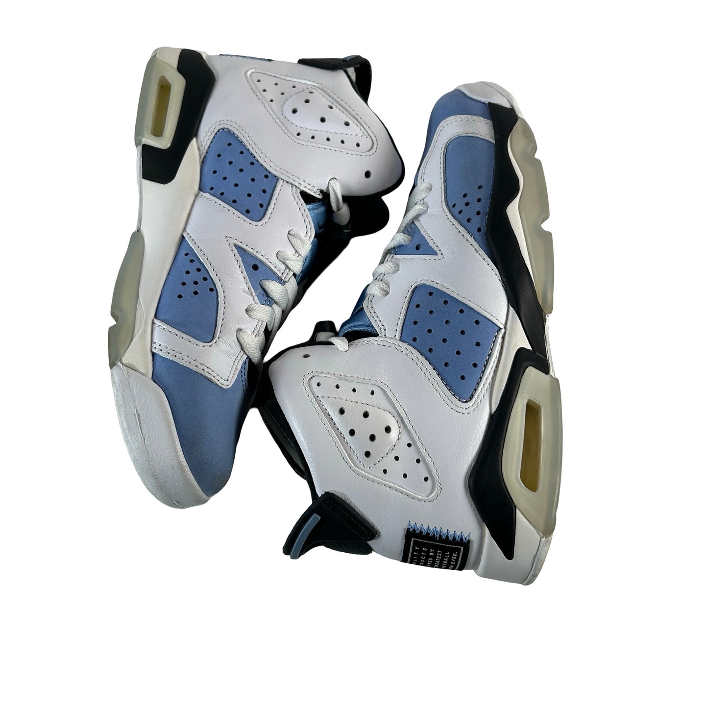 384665 410 Jordan 6 Retro UNC White (GS) [USED] - 4.5 Y (Used) (No Box)