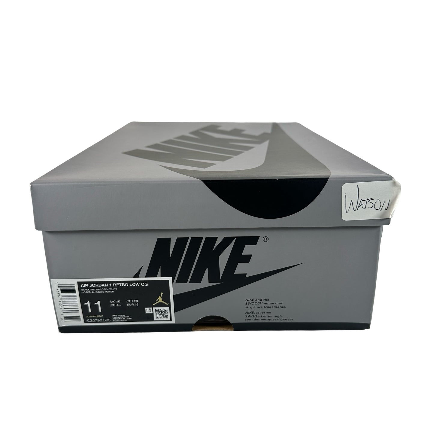 CZ0790 003 Jordan 1 Low OG Shadow (2024) [USED] - 11 M (Used)