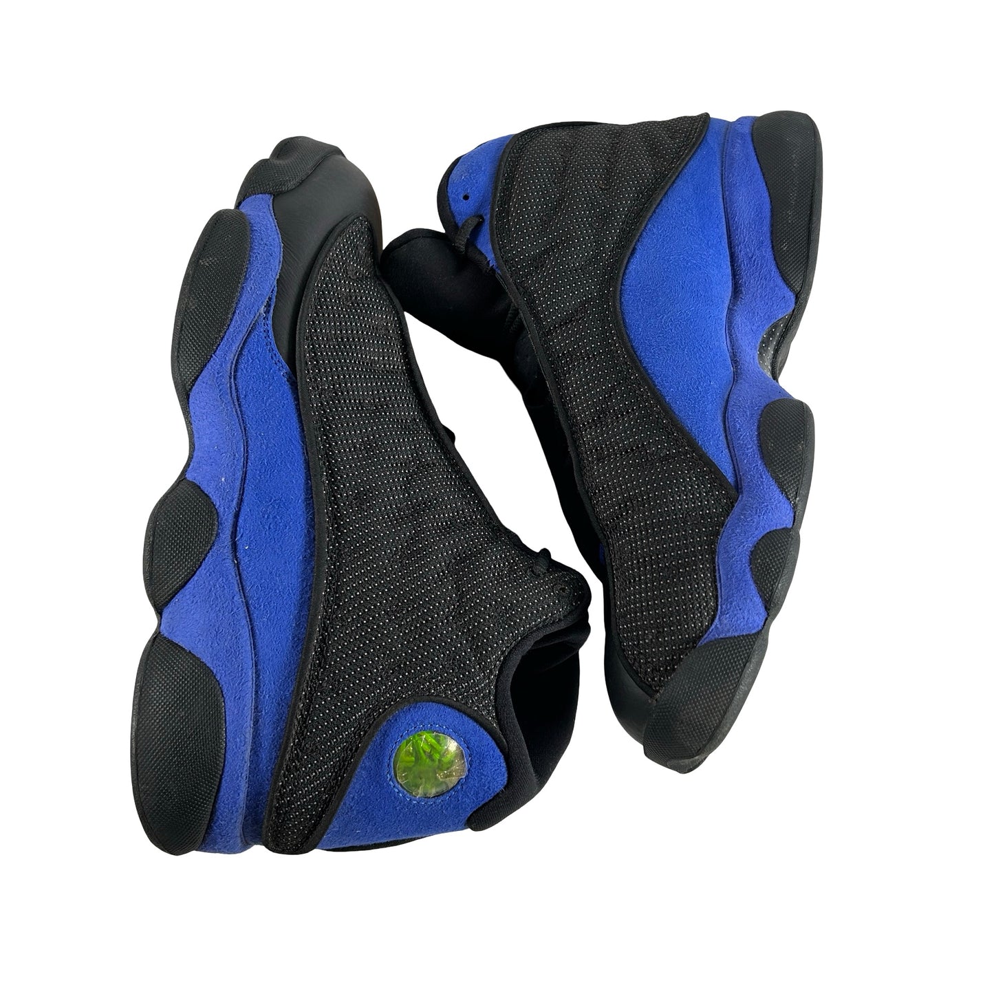 414571 040 Jordan 13 Retro Black Hyper Royal [USED] - 8.5 M (Used) (No Box)