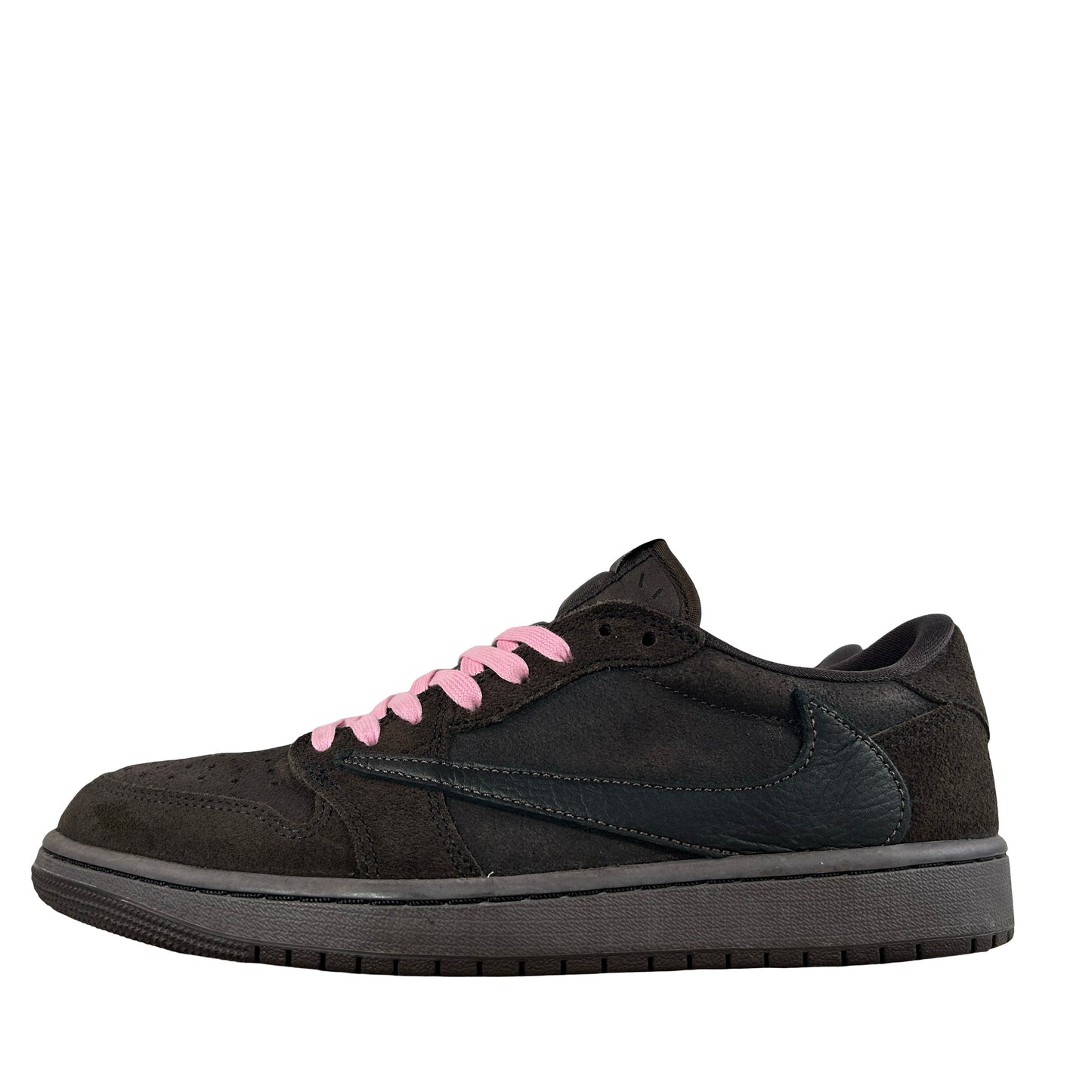 DM7866 202 Jordan 1 Retro Low OG SP Travis Scott Velvet Brown [USED] - 9 M (Used11)