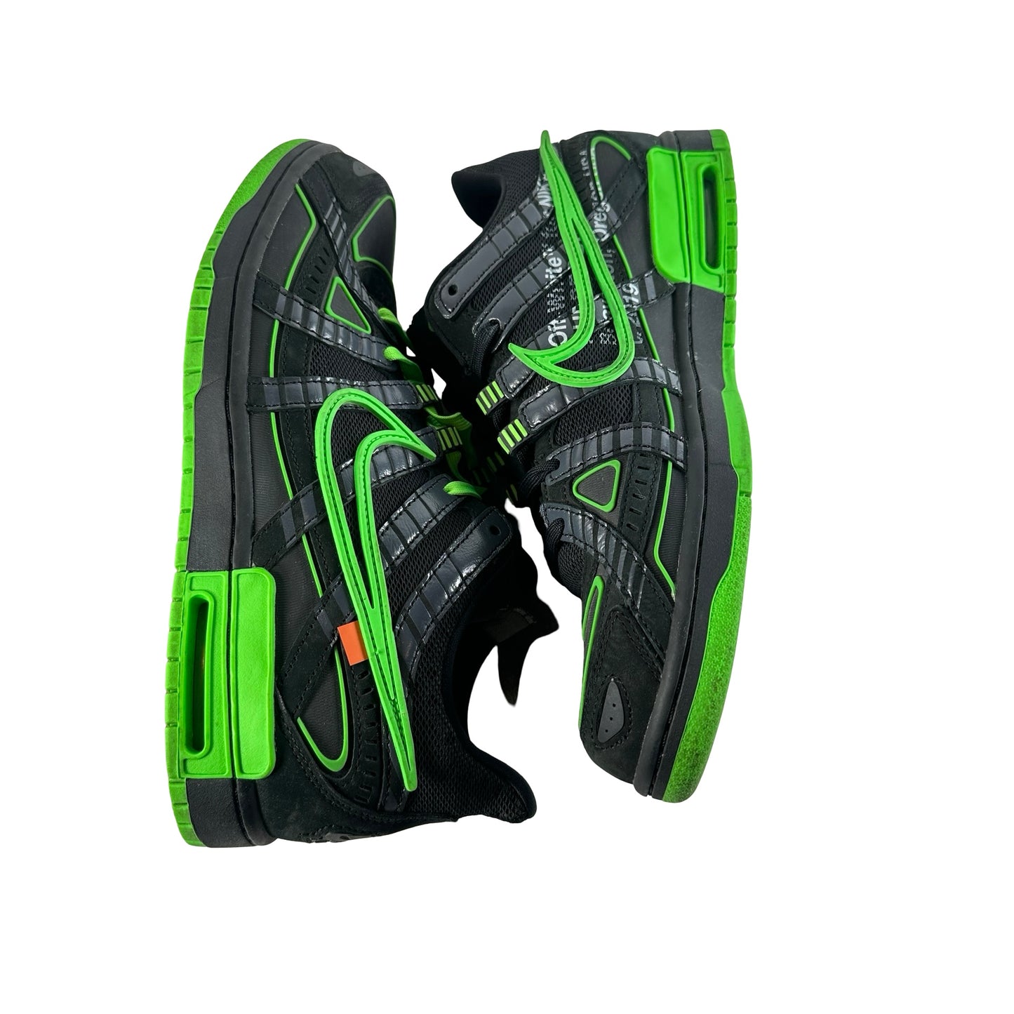 CU6015 001 Nike Air Rubber Dunk Off-White Green Strike [USED] - 10.5 M (Used3)