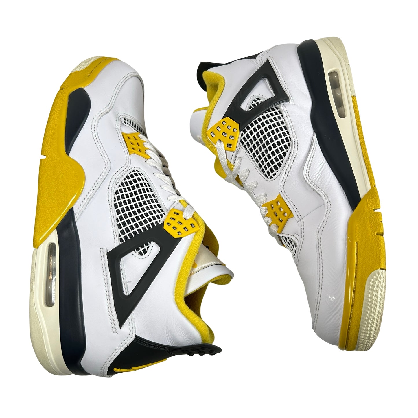 AQ9129 101 Jordan 4 Retro Vivid Sulfur (Women's) [USED] - 11.5 W (Used2)