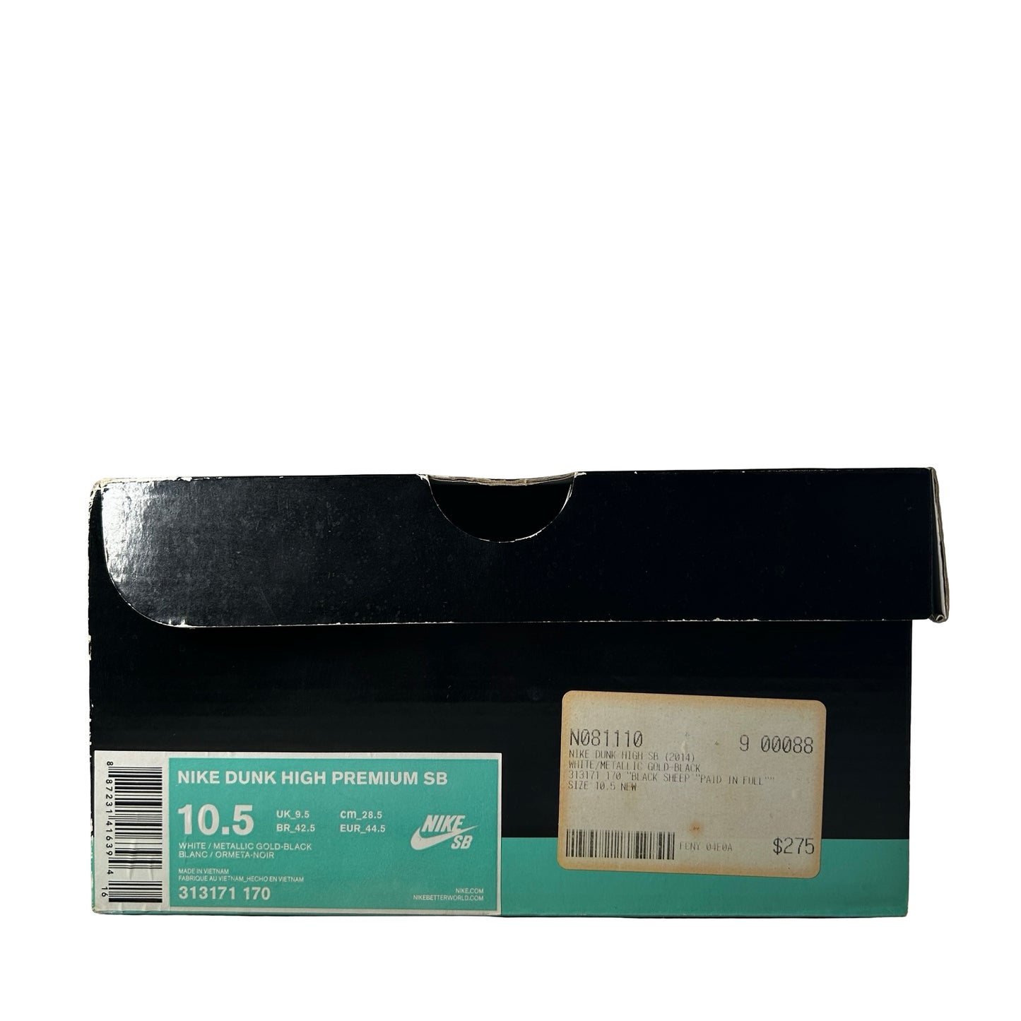 313171 170 Nike SB Dunk High Black Sheep Paid in Full [USED] - 10.5 M (Used)
