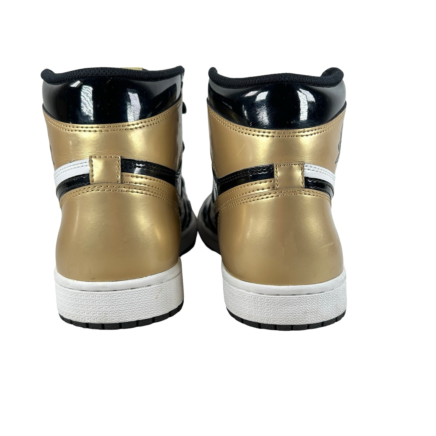 861428 007 Jordan 1 Retro High NRG Patent Gold Toe [USED] - 9.5 M (Used) (No Box)