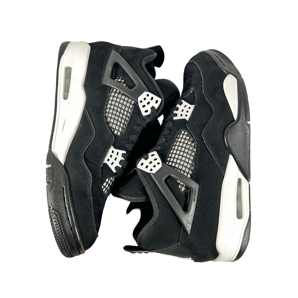 FQ8138 001 Jordan 4 Retro White Thunder [USED] - 13 M (Used4)