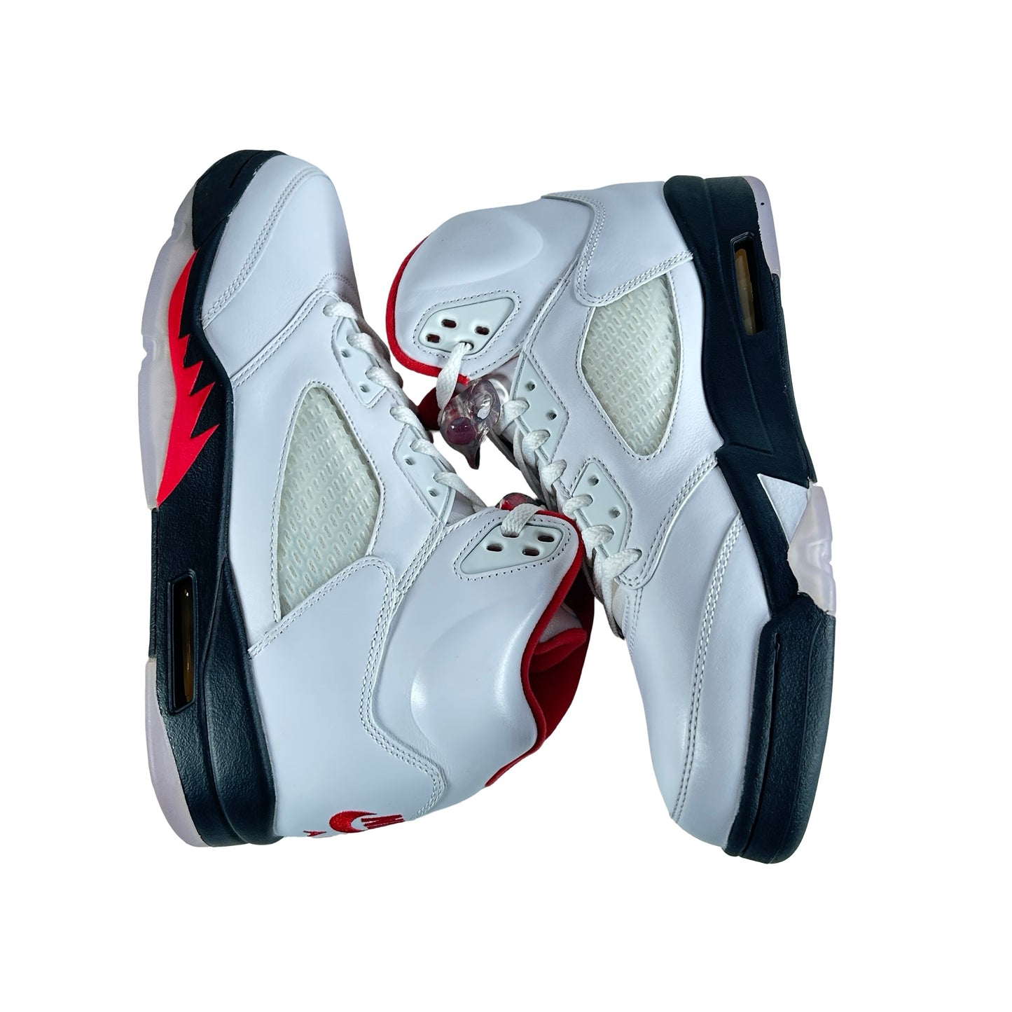 DA1911 102 Jordan 5 Fire Red - 10.5 M (Dye On Soles)