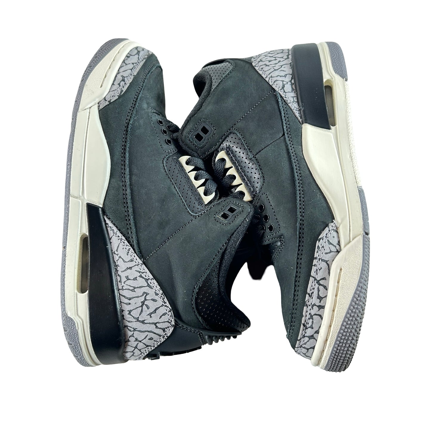 CK9246 001 Jordan 3 Retro Off Noir (Women's) [USED] - 6 W (Used) (No Box)