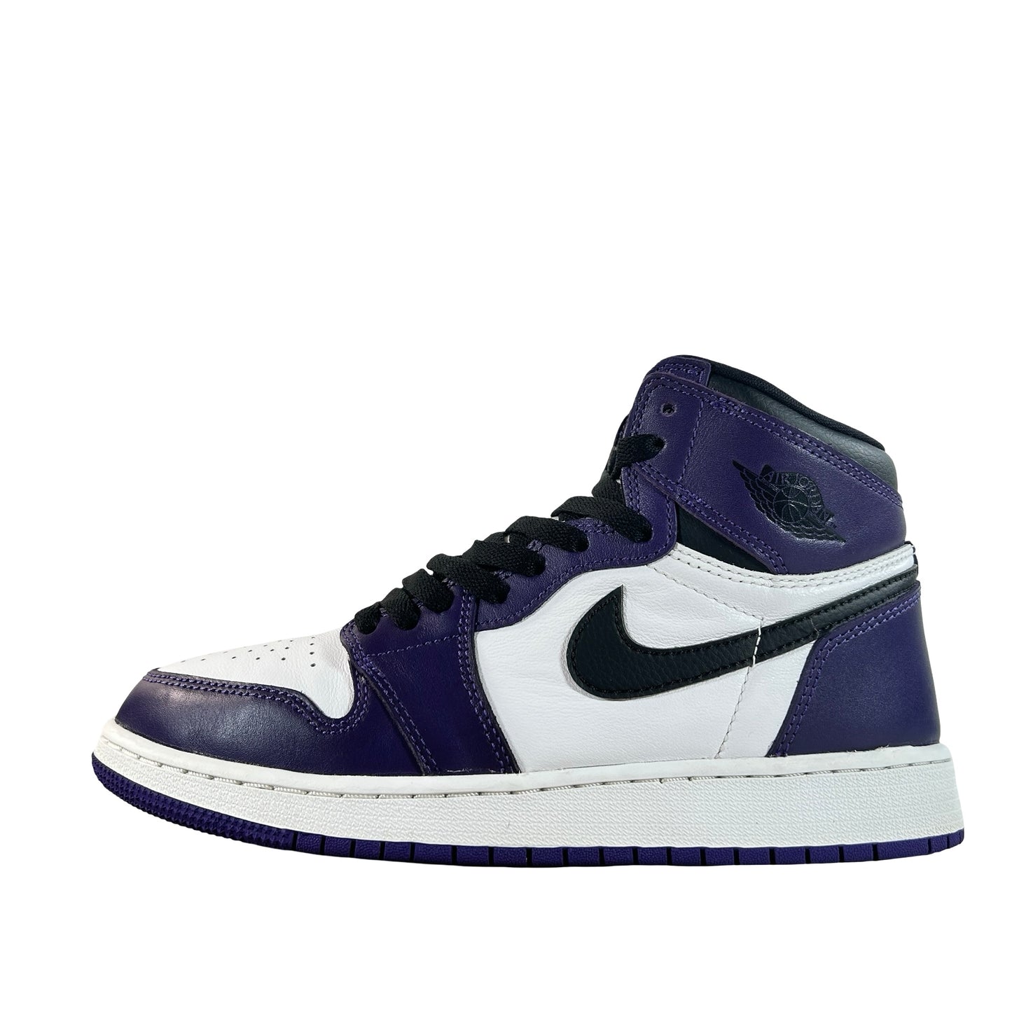 575441 500 Jordan 1 Retro High Court Purple White (GS) [USED] - 7 Y (Used3)