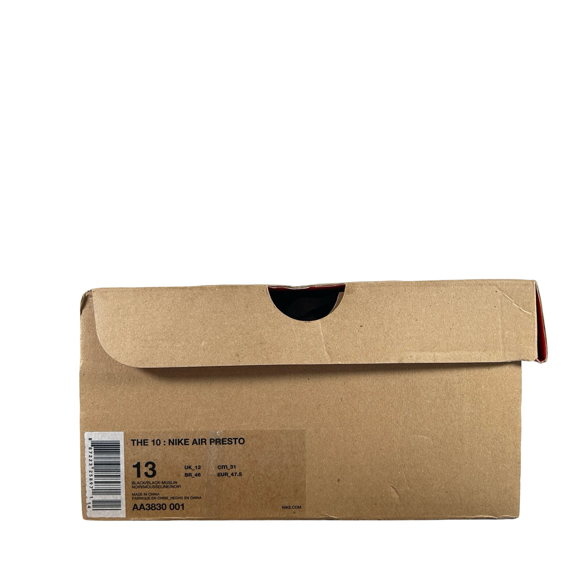 AA3830 001 Nike Air Presto Off-White [USED] - 13 M (Used)