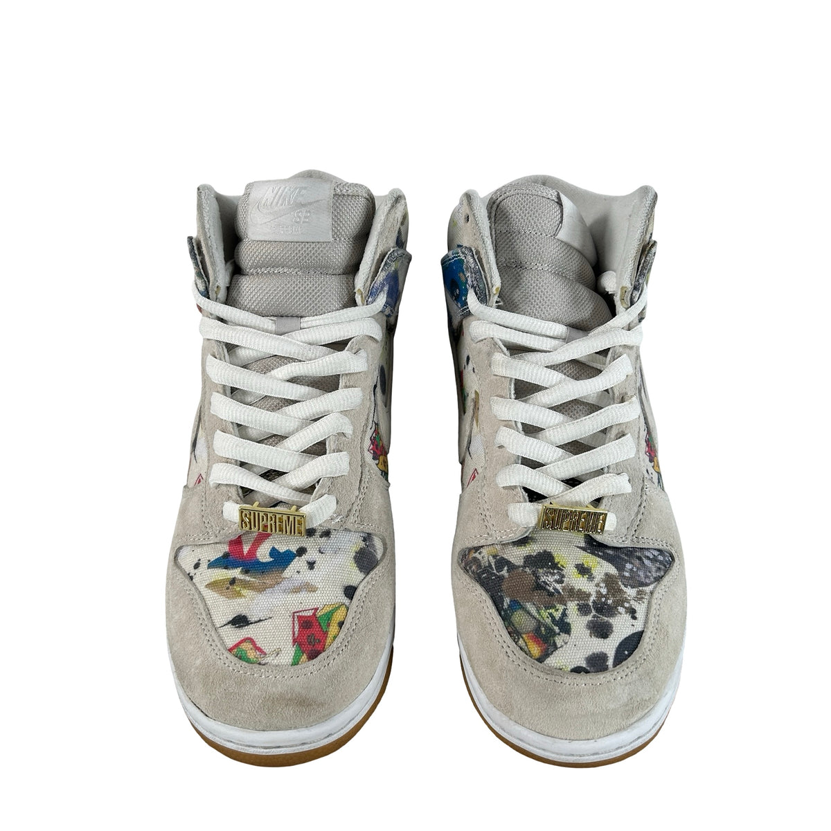 FD8779 100 Nike SB Dunk High Supreme Rammellzee [USED] - 8 M (Used2)