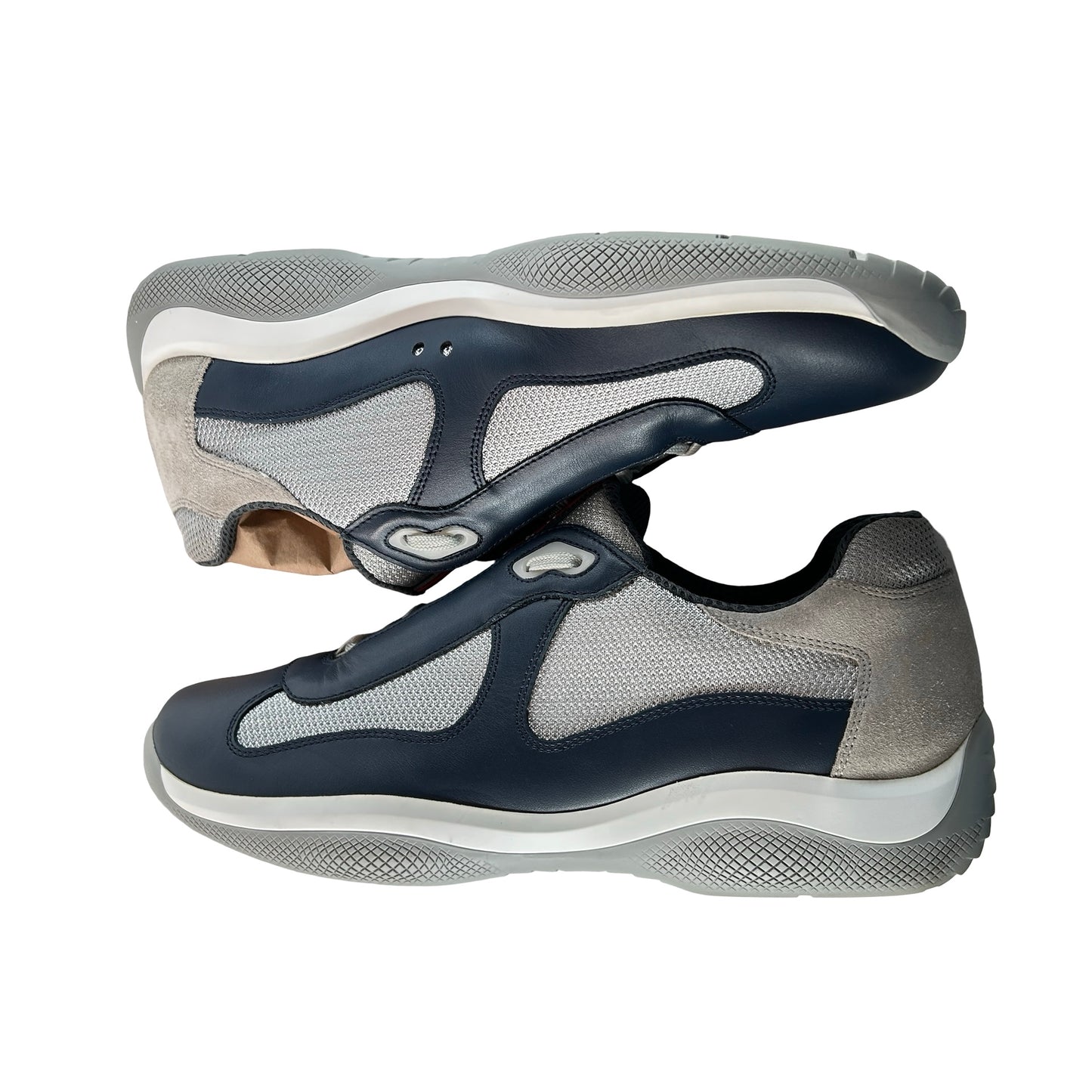 PS09065RUF073A Prada America’s Cup Original Sneakers Ultramarine [USED] - UK 10 / US 11 (Used)