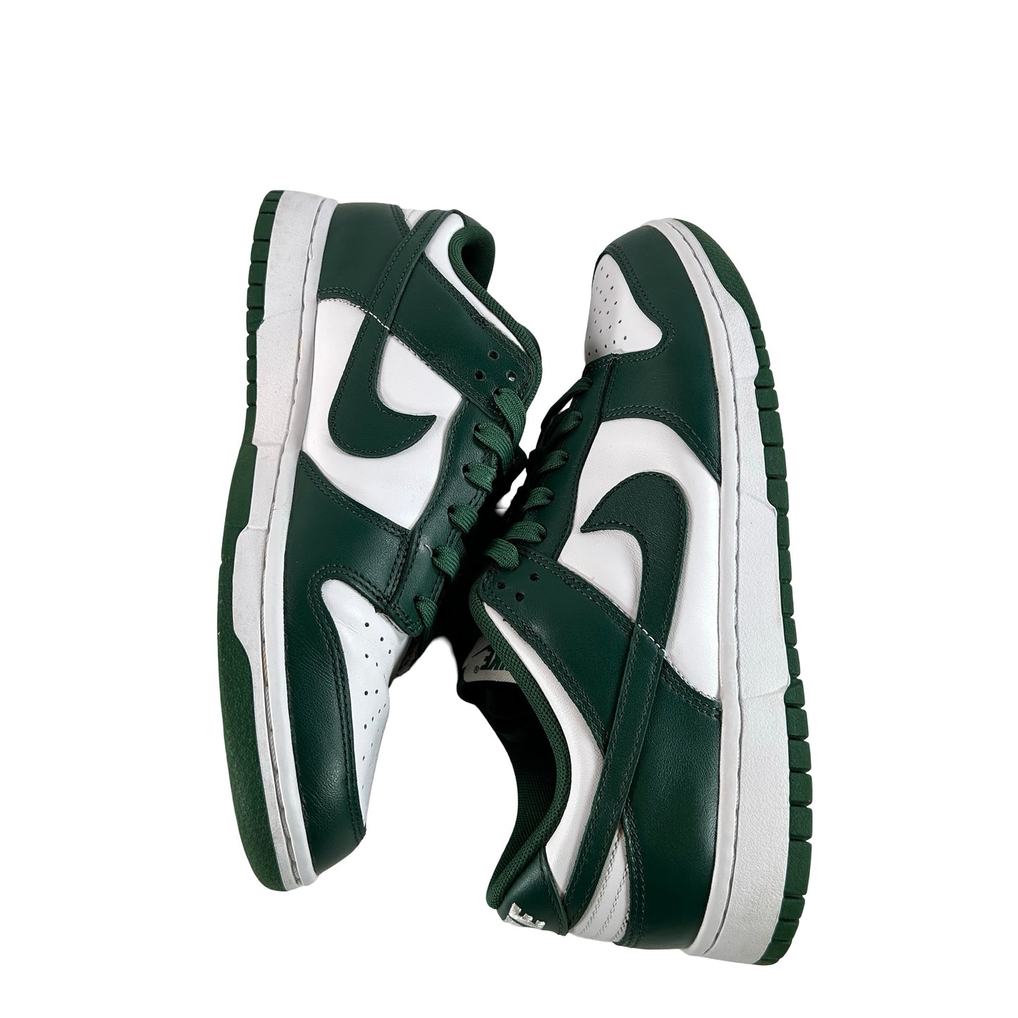 DD1391 101 Nike Dunk Low Michigan State [USED] - 9 M (Used)