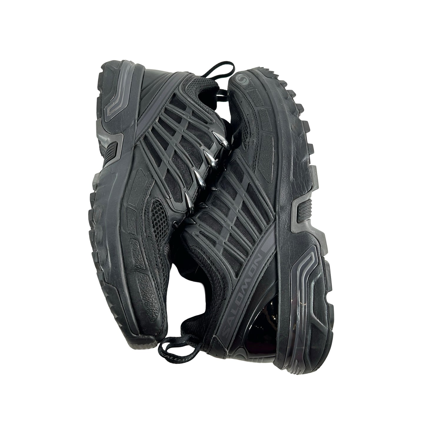 L416393 Salomon ACS PRO Advanced Black Grey [USED] - 10.5 M (Used)