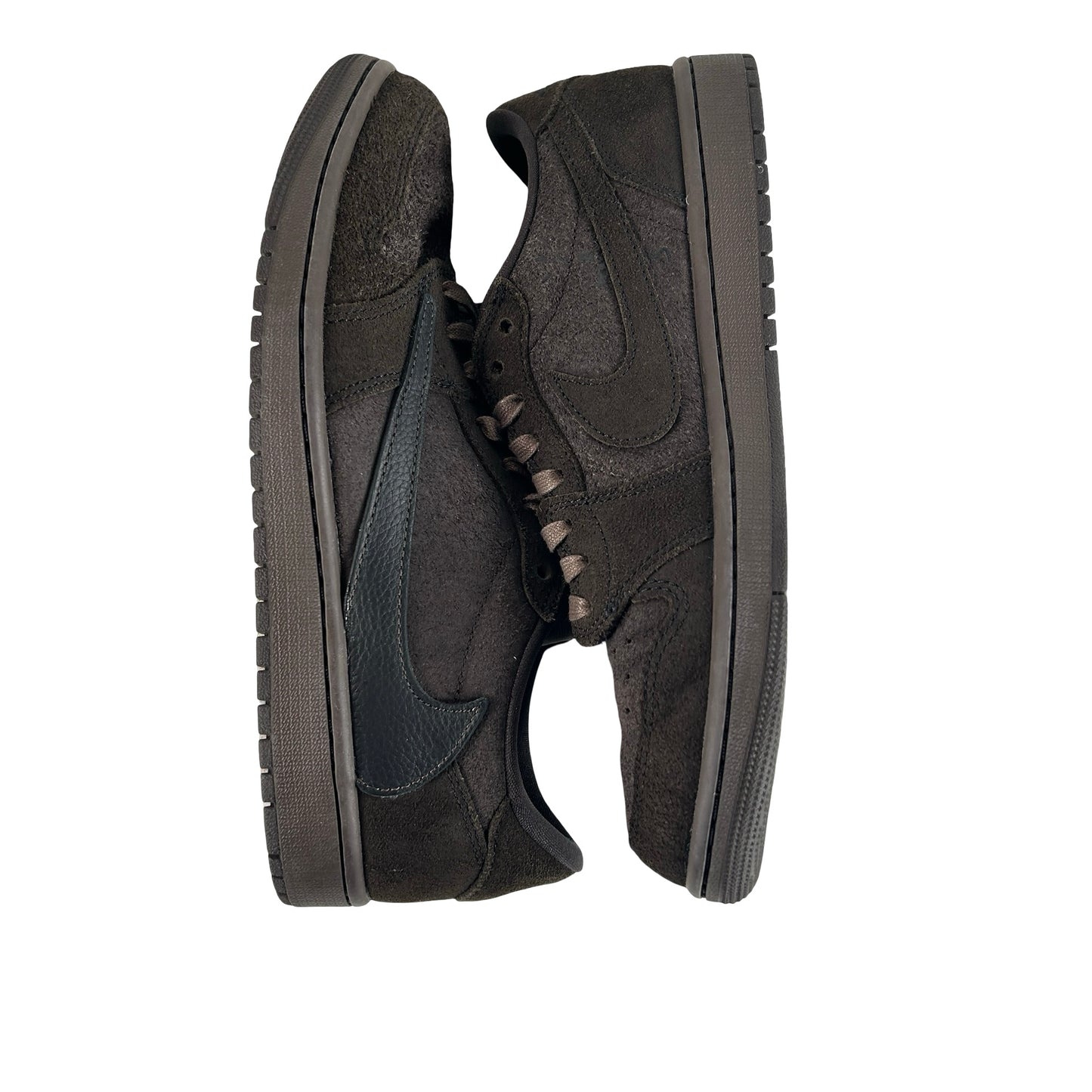 DM7866 202 Jordan 1 Retro Low OG SP Travis Scott Velvet Brown [USED] - 10 M (Used4)
