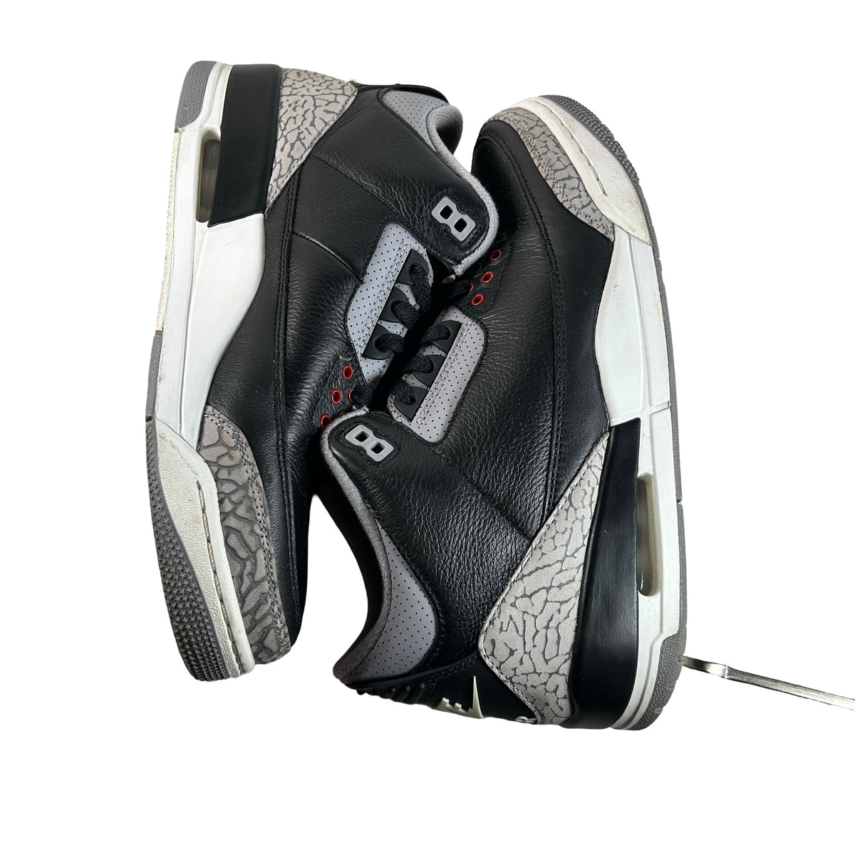 DN3707 010 Jordan 3 Retro Black Cement Reimagined (2024) [USED] - 9 M (Used9) (No Box9)
