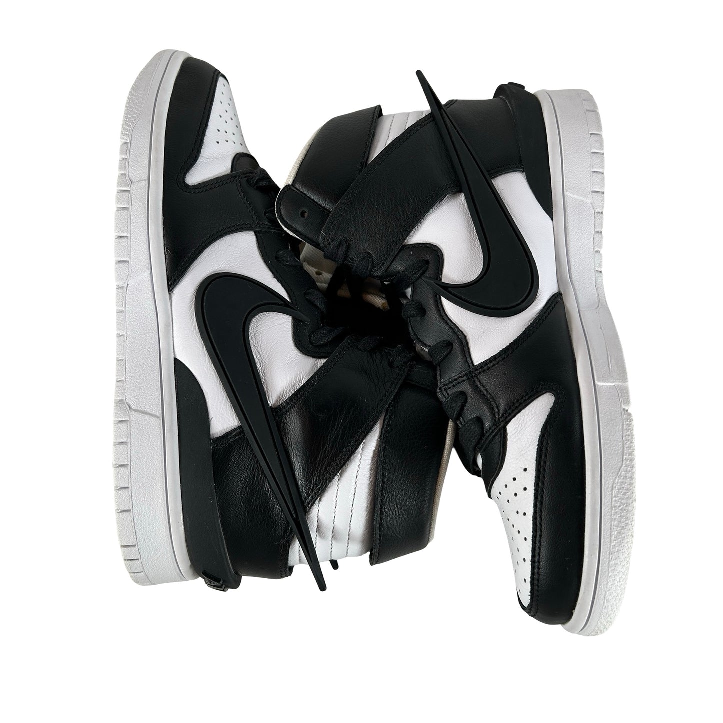 CU7544 001 Nike Dunk High AMBUSH Black White [USED] - 6 M (Used)