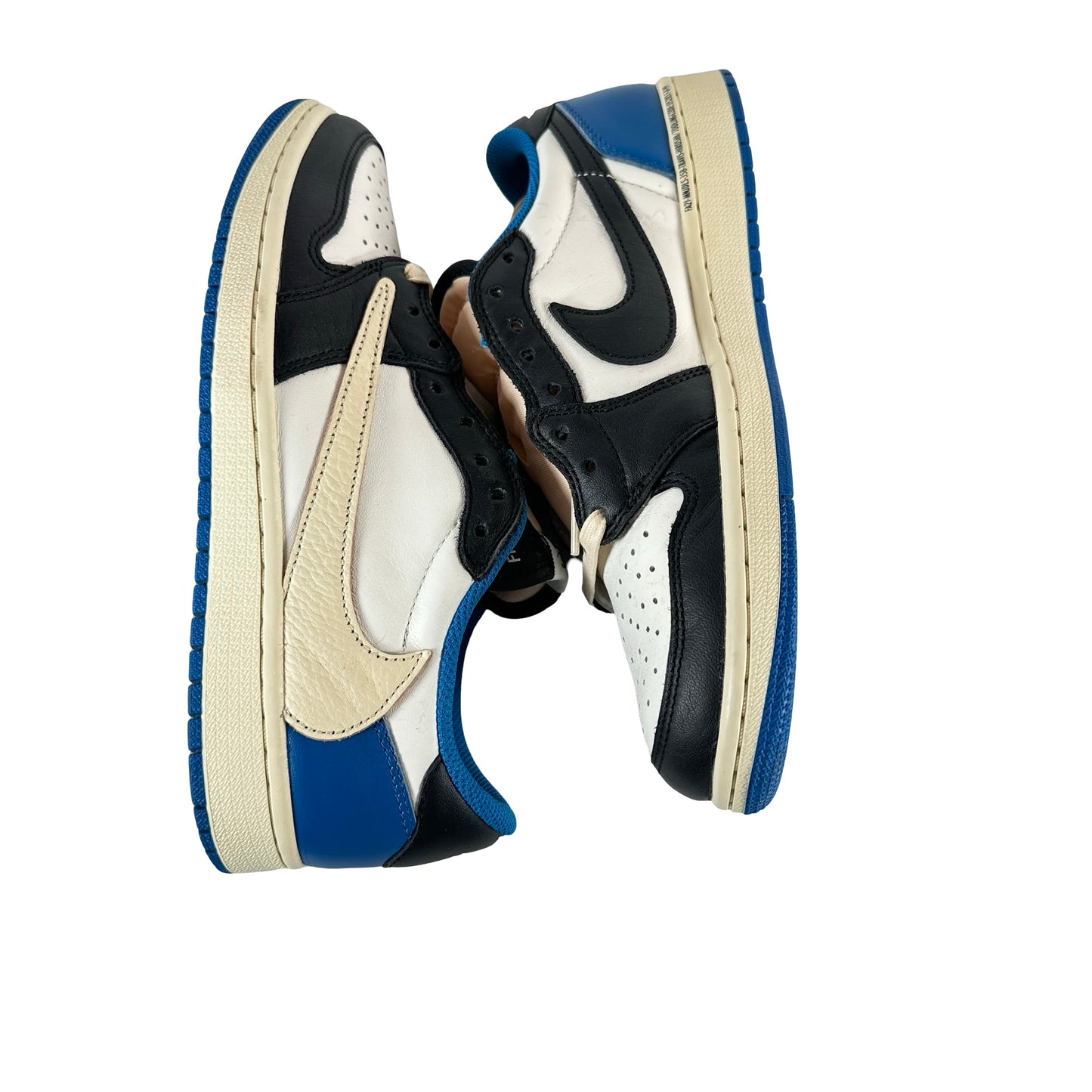DM7866 140 Jordan 1 Retro Low OG SP Fragment x Travis Scott [USED] - 8 M (Used) (No Box)