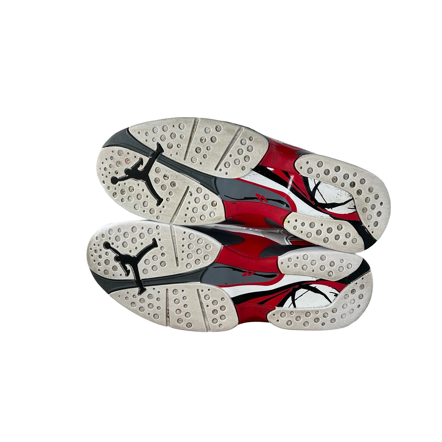 305381 100 Jordan 8 Retro White True Red (2025) [USED] - 11.5 M (Used3)