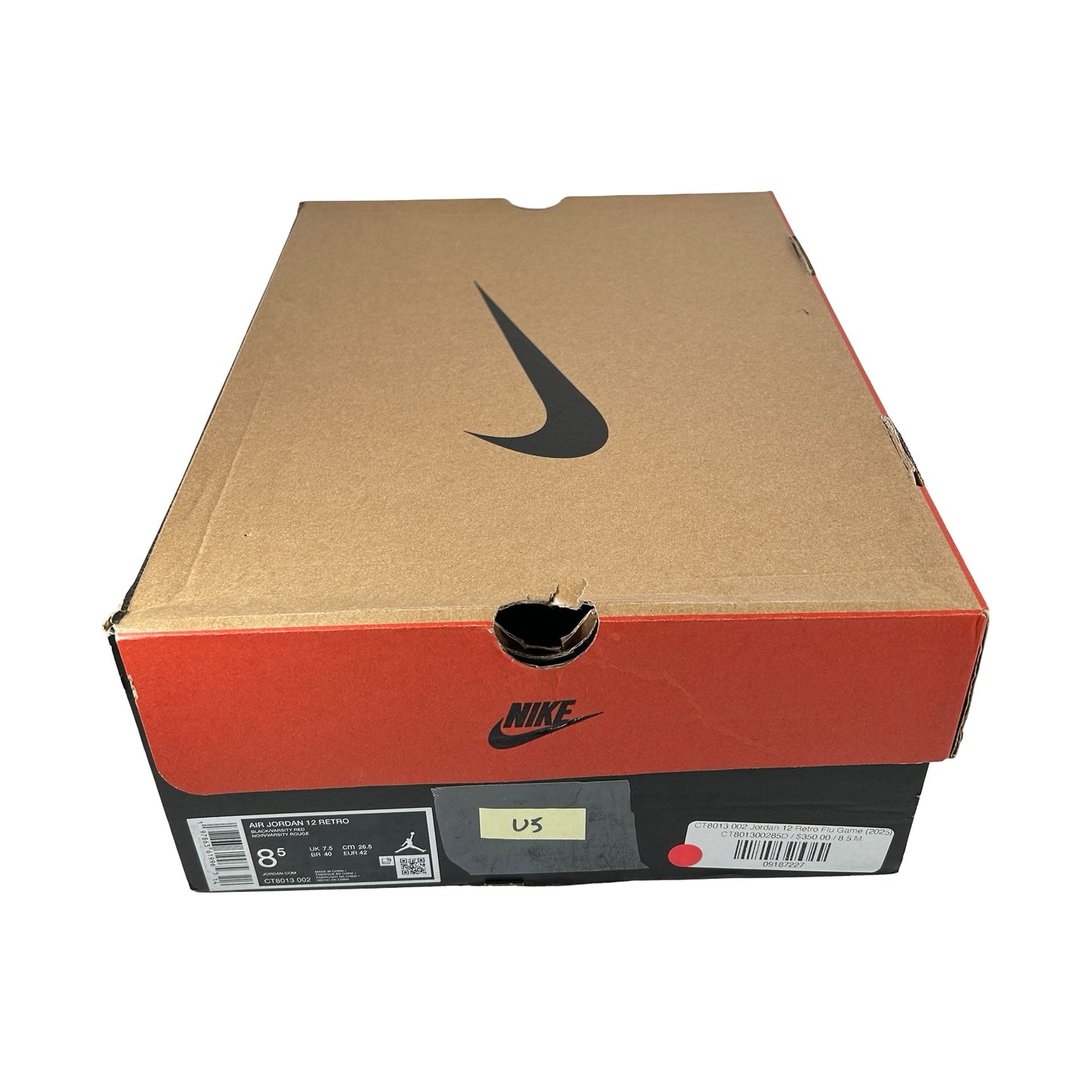 CT8013 002 Jordan 12 Retro Flu Game (2025) [USED] - 8.5 M (Used5)