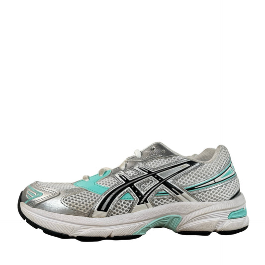 1204A163 102 ASICS Gel-1130 White Aqua (GS) [USED] - 5.5 M (Used2) (Replace Box2)