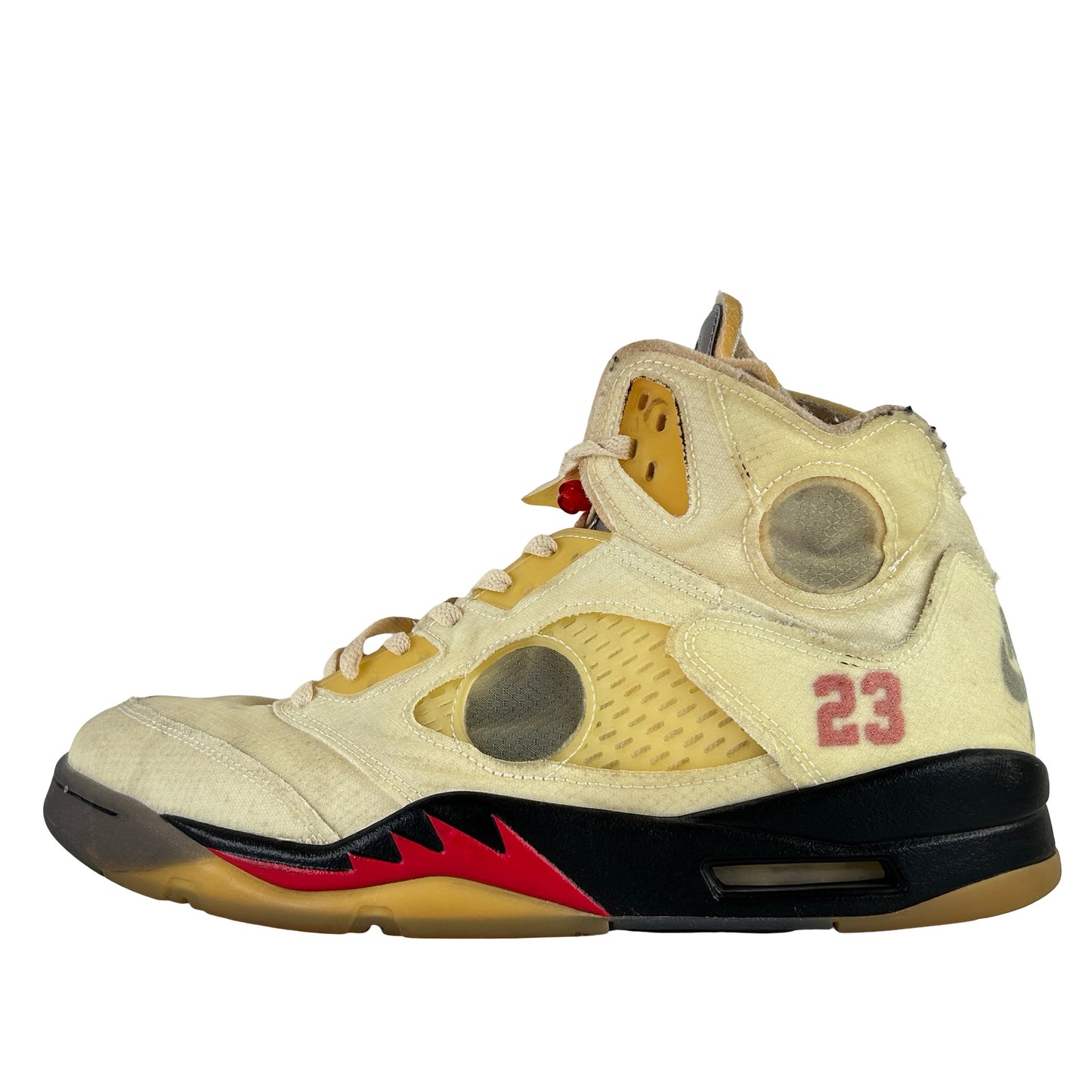 DH8565 100 Jordan 5 Off-White Sail [USED] - 13 M (Used6)