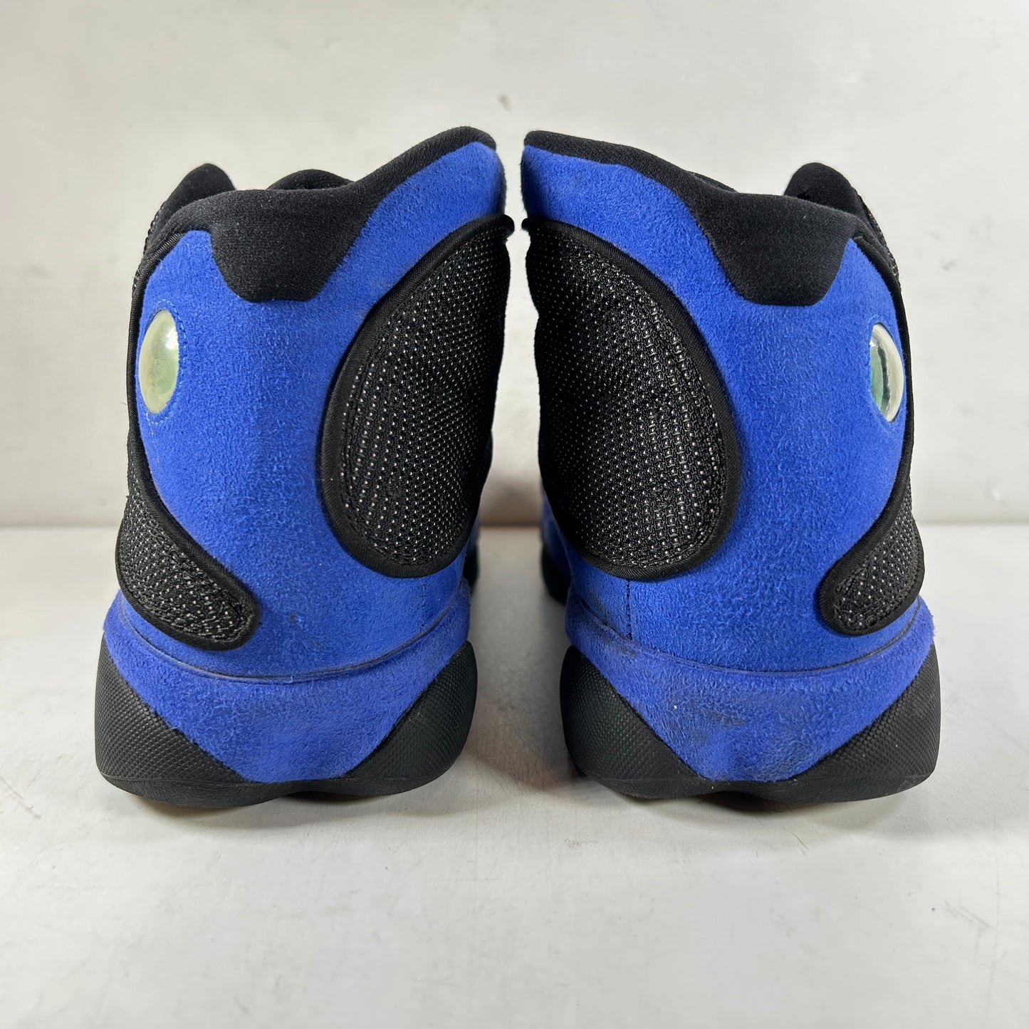 414571 040 Jordan 13 Retro Black Hyper Royal [USED] - 10 M (Used) (No Box)