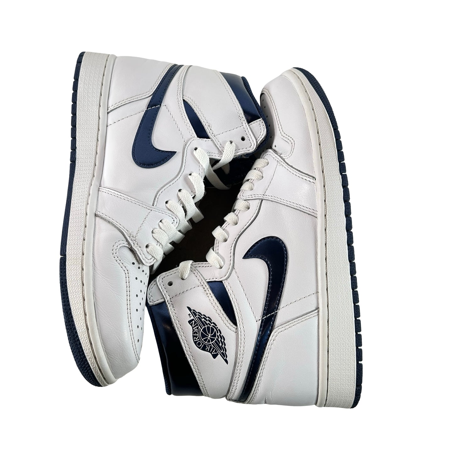 555088 106 Air Jordan 1 Retro High OG Metallic Navy 2016 [USED] - 8.5 M (Used2)