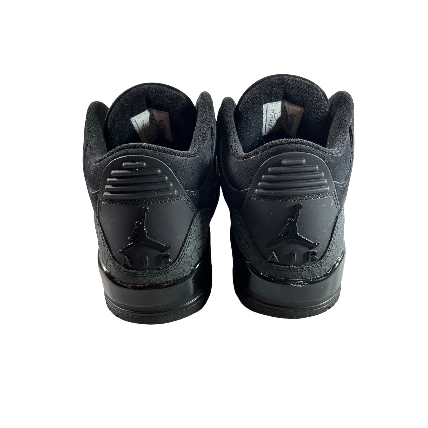 CT8532 001 Jordan 3 Retro Black Cat (2025) [USED] - 9 M (Used10)