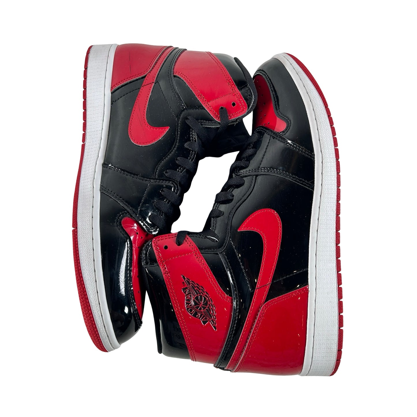 555088 063 Jordan 1 Retro High OG Patent Bred [USED] - 13 M (Used5)