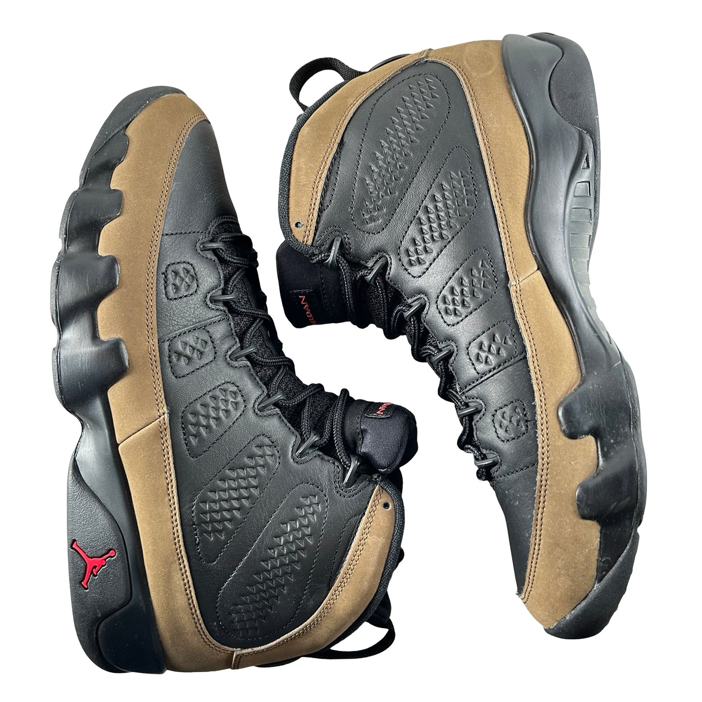 HV4794 030 Air Jordan 9 Retro Olive (2024) [USED] - 11.5 M (Used10)
