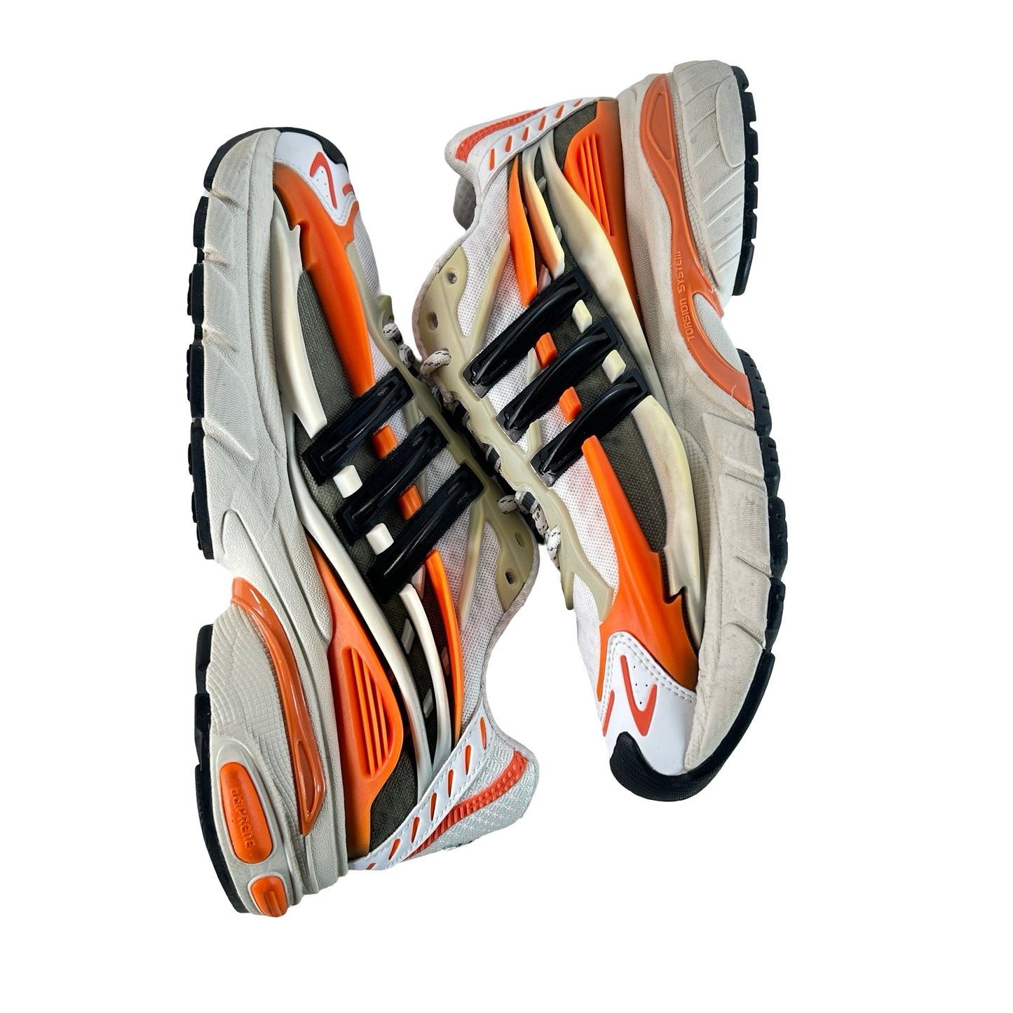 JP9261 adidas Adistar Jellyfish Pharrell Williams Focus Olive Orange [USED] - 9.5 M (Used) (No Box)
