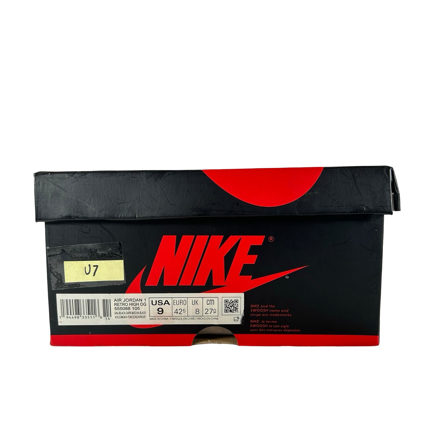 555088 105 Jordan 1 Mocha [USED] - 9 M (Used7)