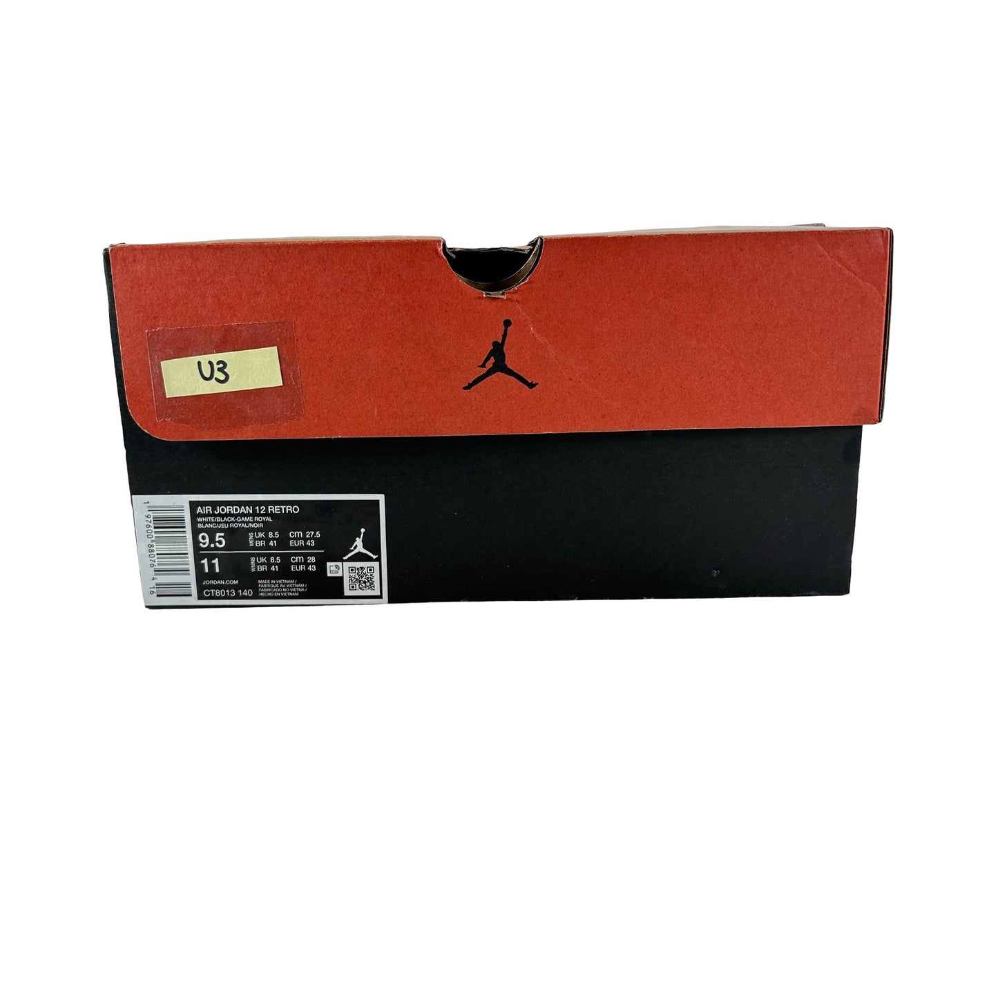 CT8013 140 Jordan 12 Retro Blueberry [USED] - 9.5 M (Used3)