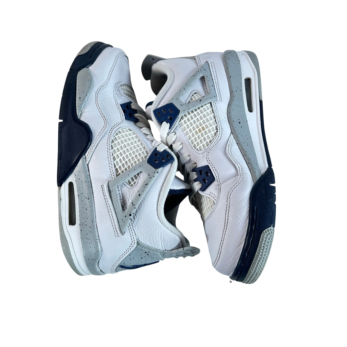 408452 140 Jordan 4 Retro Midnight Navy (GS) [USED] - 6.5 Y (Used)