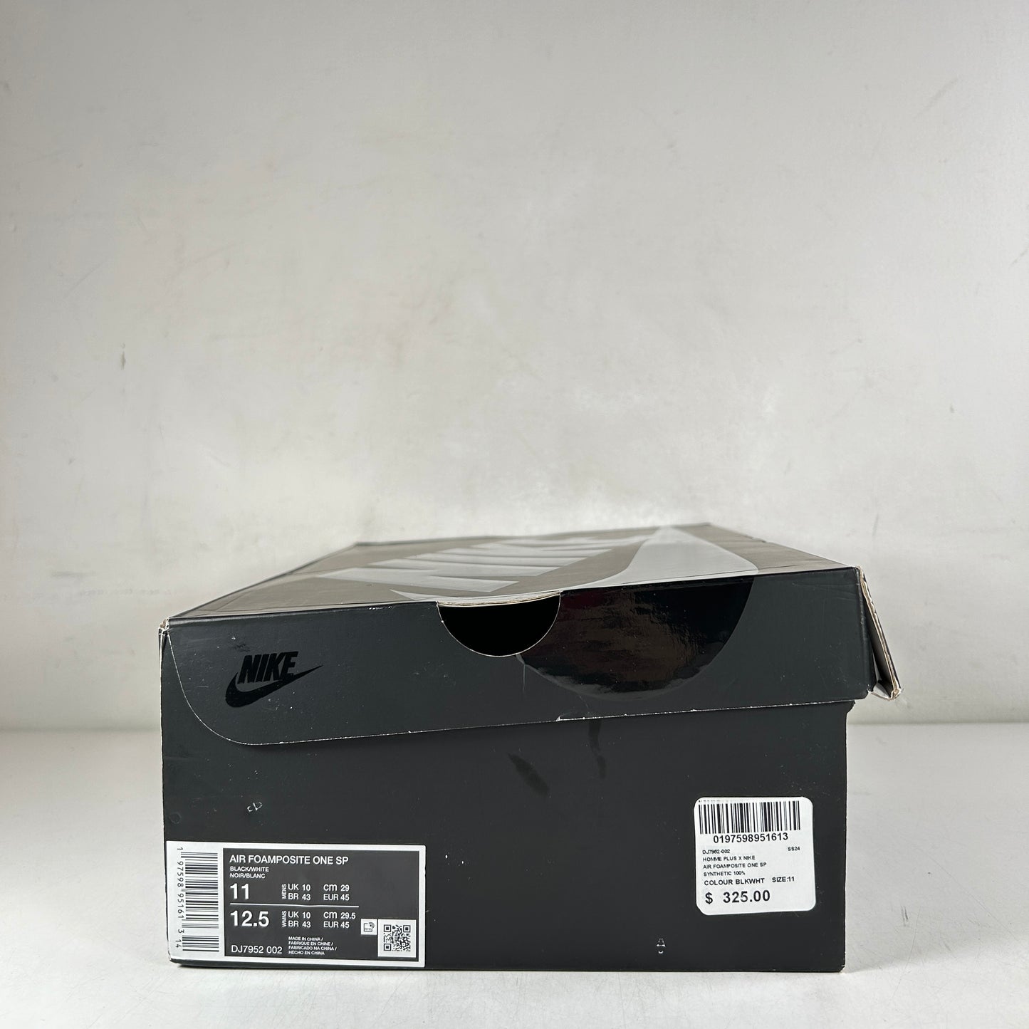 DJ7952 002 Nike Foamposite One SP Comme des Garcons Homme Plus Cat Eye [USED] - 11 M (Used)